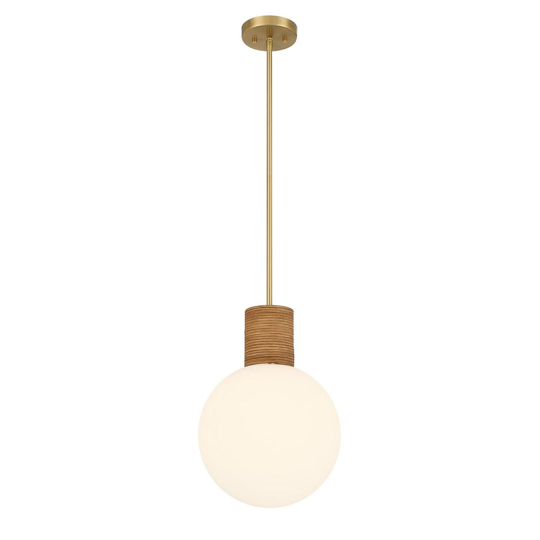 Savoy House - 7-4082-1-322 - One Light Pendant - Jarrell - Warm Brass