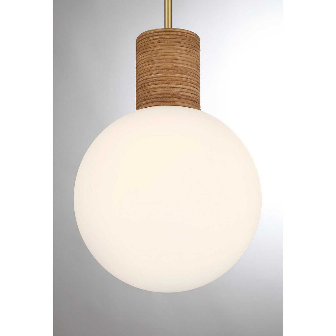 Savoy House - 7-4082-1-322 - One Light Pendant - Jarrell - Warm Brass