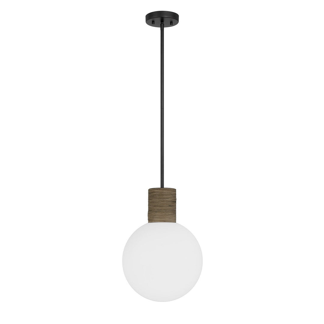 Savoy House - 7-4082-1-89 - One Light Pendant - Jarrell - Matte Black