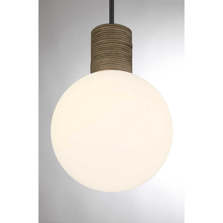 Savoy House - 7-4082-1-89 - One Light Pendant - Jarrell - Matte Black
