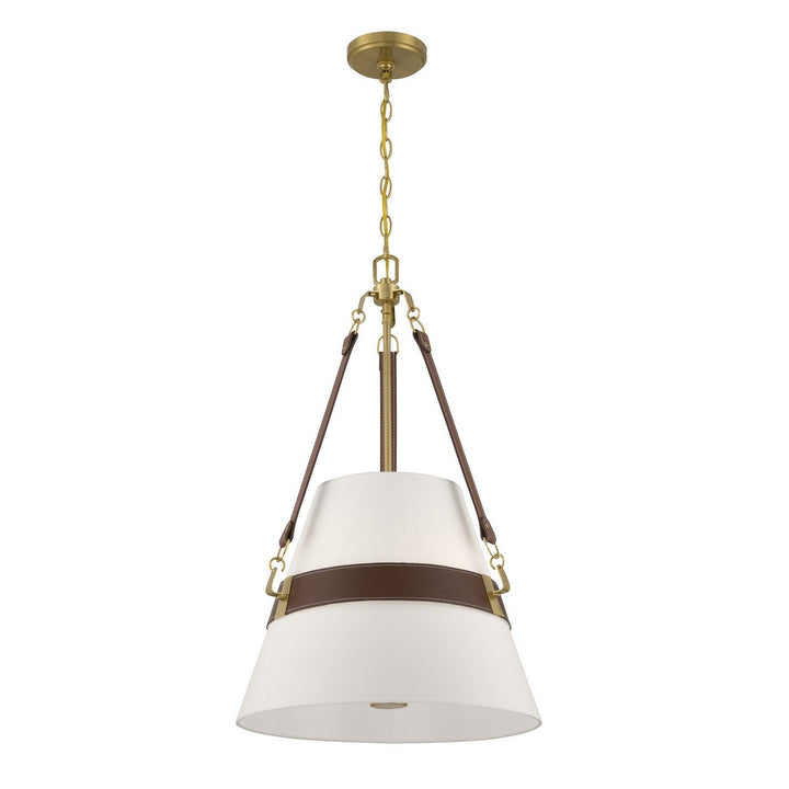 Savoy House - 7-5627-3-322 - Three Light Pendant - Corinth - Warm Brass