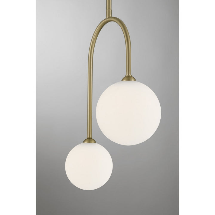 Savoy House - 7-5981-2-127 - Two Light Pendant - Chester - Noble Brass