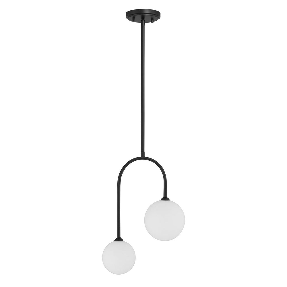 Savoy House - 7-5981-2-89 - Two Light Pendant - Chester - Matte Black