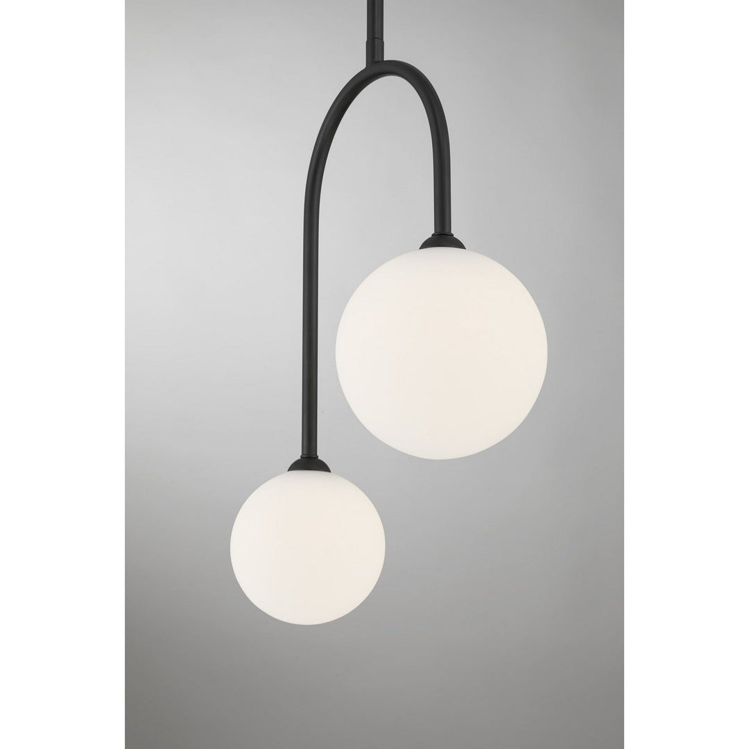 Savoy House - 7-5981-2-89 - Two Light Pendant - Chester - Matte Black