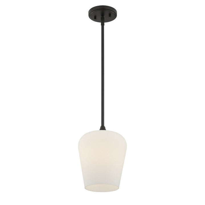 Savoy House - 7-6036-1-BK - One Light Pendant - Octave - Matte Black