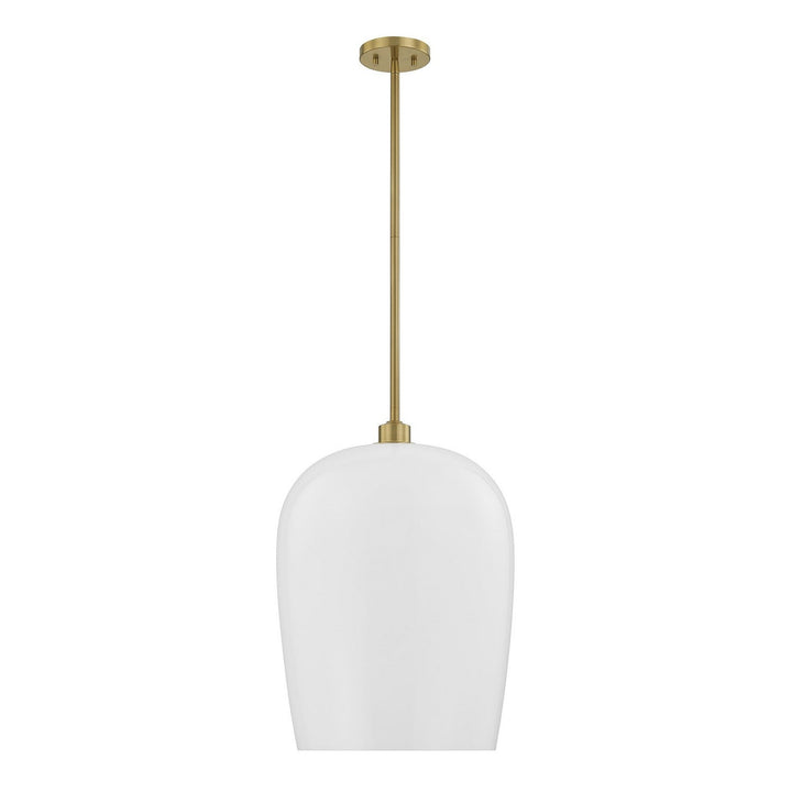 Savoy House - 7-7209-1-322 - One Light Pendant - Livingston - Warm Brass