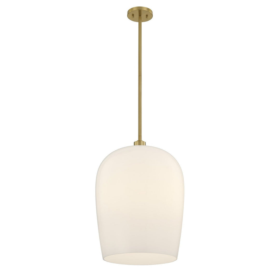 Savoy House - 7-7209-1-322 - One Light Pendant - Livingston - Warm Brass