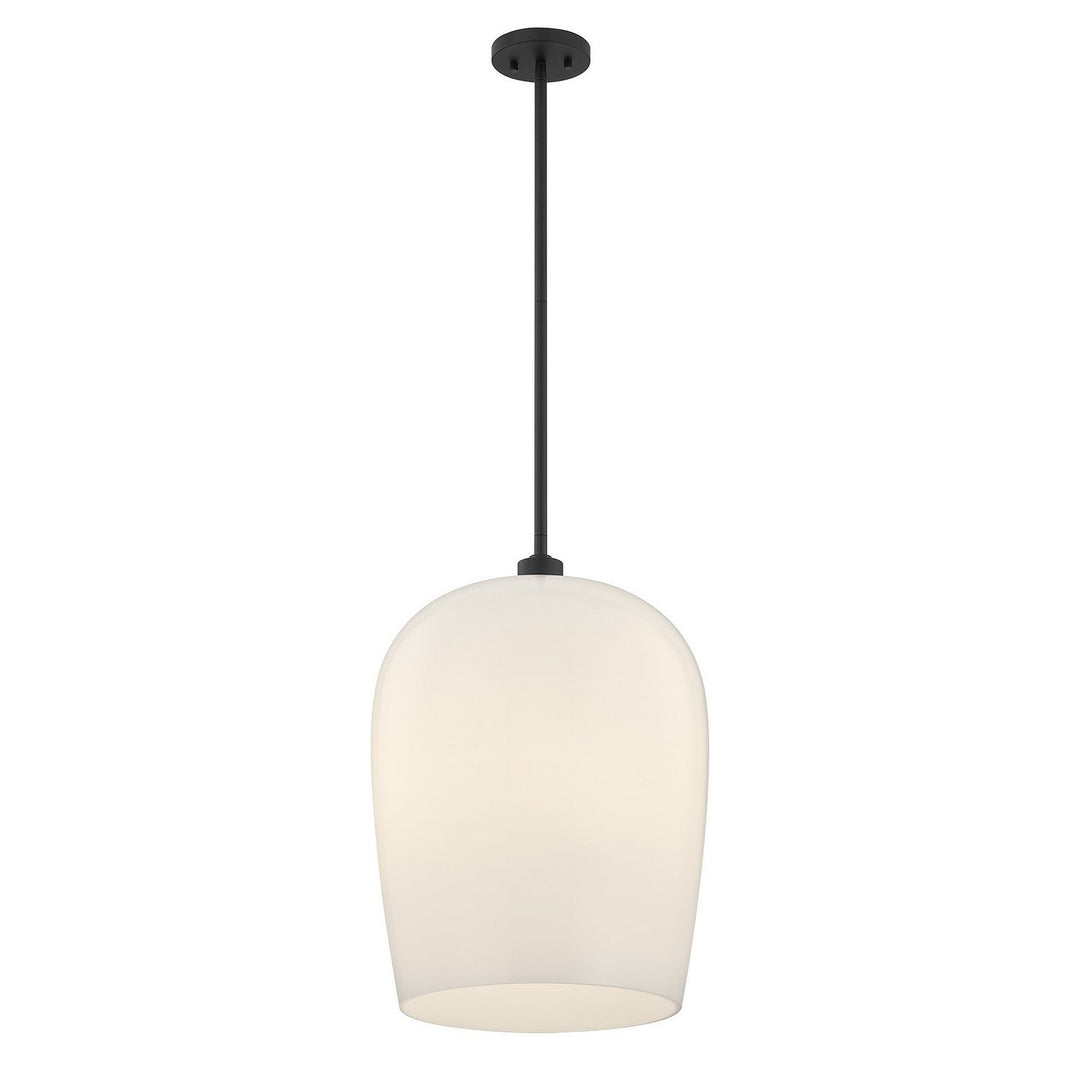 Savoy House - 7-7209-1-89 - One Light Pendant - Livingston - Matte Black