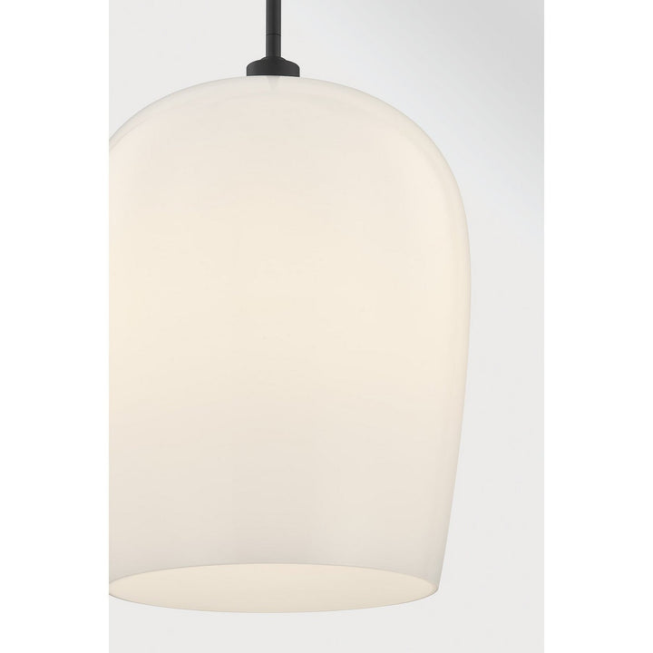 Savoy House - 7-7209-1-89 - One Light Pendant - Livingston - Matte Black