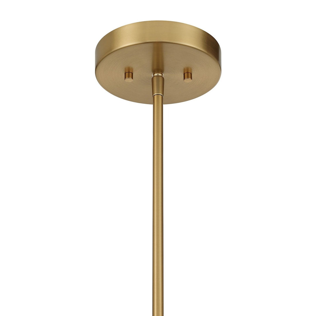 Savoy House - 7-8301-6-322 - Six Light Pendant - Gaia - Warm Brass