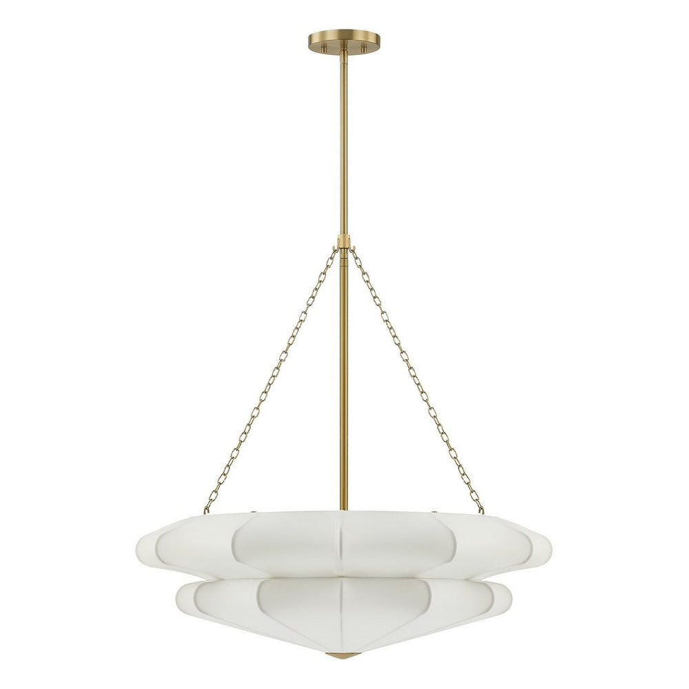 Savoy House - 7-9153-3-322 - Three Light Pendant - Coppell - Warm Brass