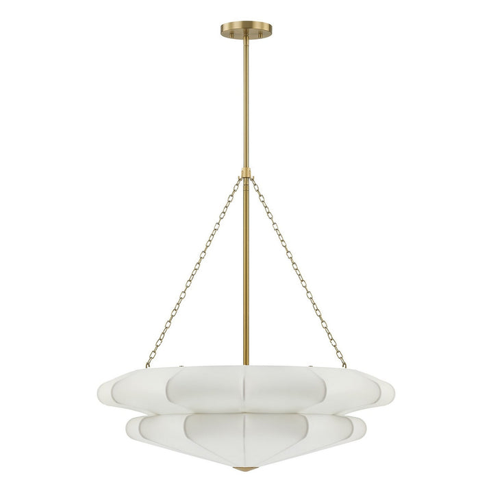 Savoy House - 7-9153-3-322 - Three Light Pendant - Coppell - Warm Brass