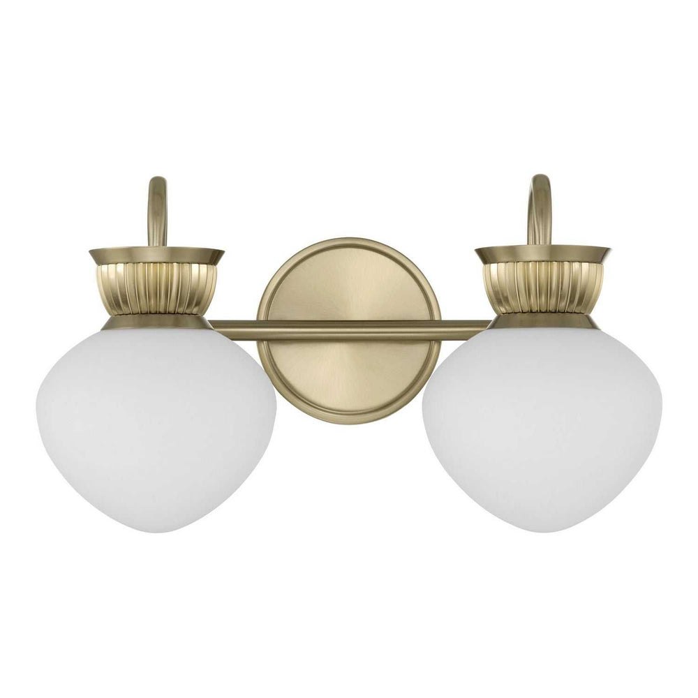 Savoy House - 8-1028-2-127 - Two Light Bathroom Vanity - Melbourne - Noble Brass
