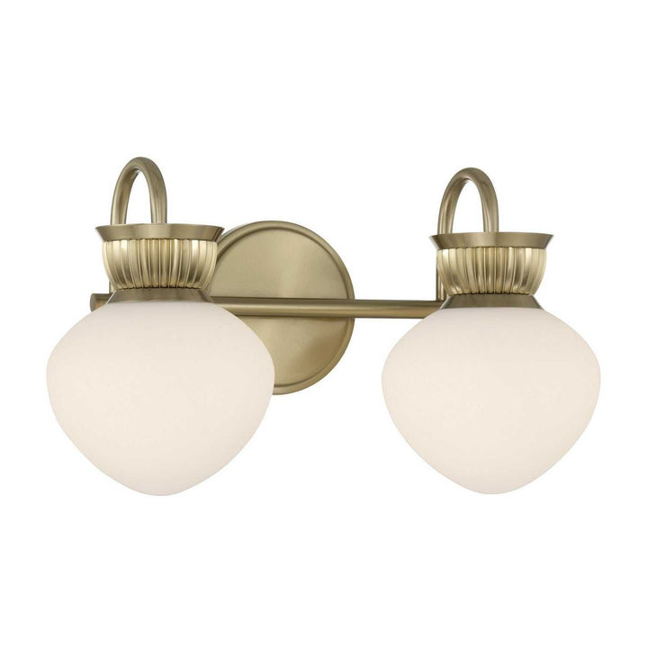 Savoy House - 8-1028-2-127 - Two Light Bathroom Vanity - Melbourne - Noble Brass