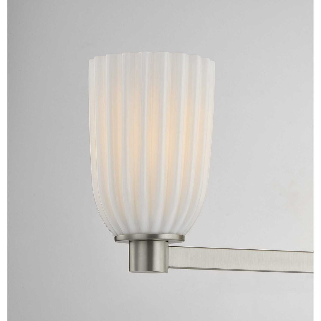 Savoy House - 8-1245-3-SN - Three Light Bathroom Vanity - Baldwin - Satin Nickel