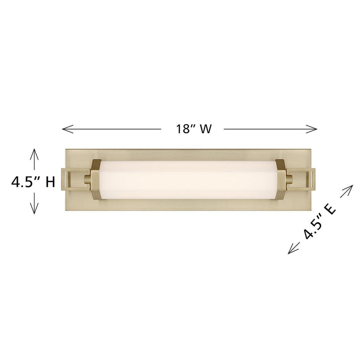 Savoy House - 8-3303-18-127 - LED Bathroom Vanity - Parker - Noble Brass