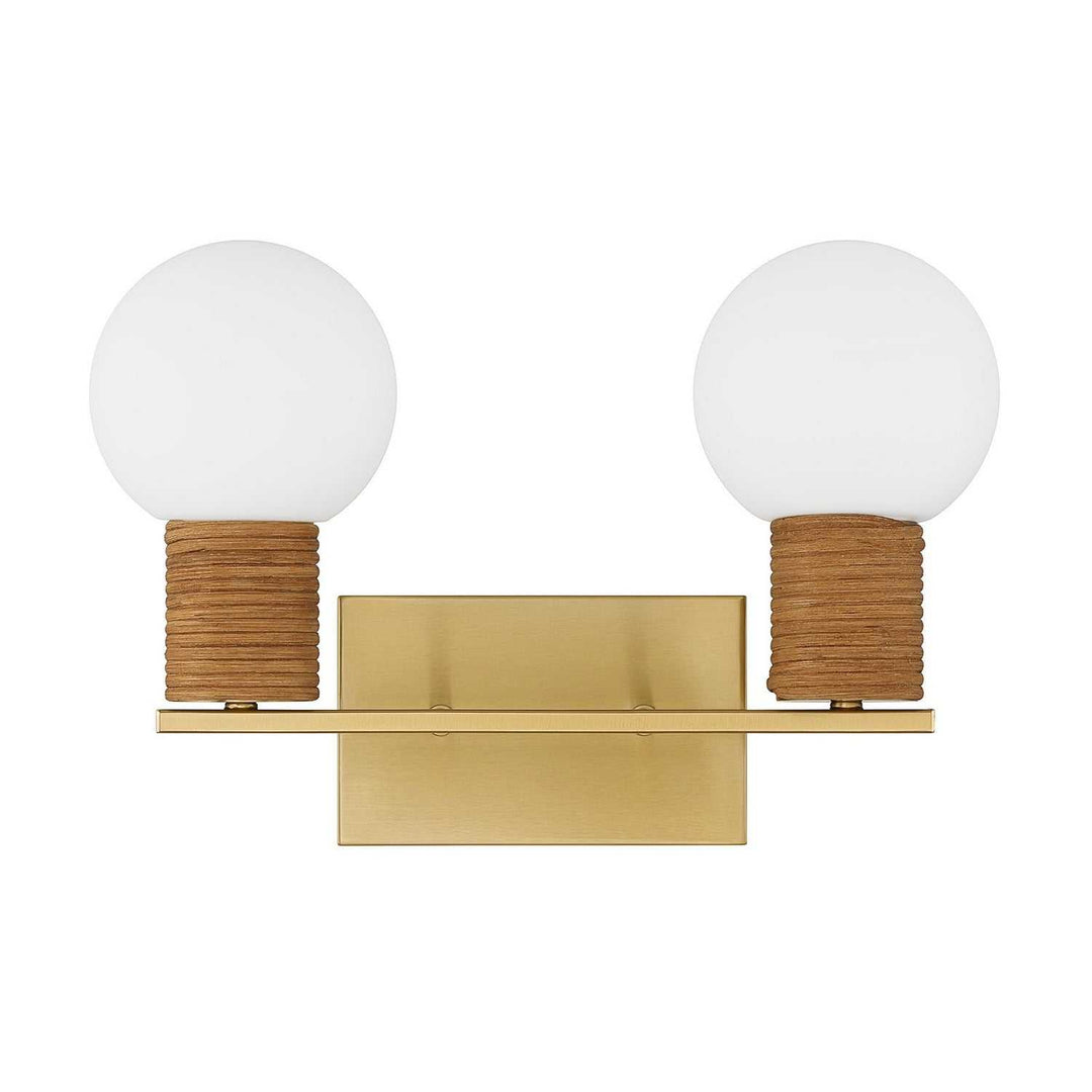 Savoy House - 8-4081-2-322 - Two Light Bathroom Vanity - Jarrell - Warm Brass
