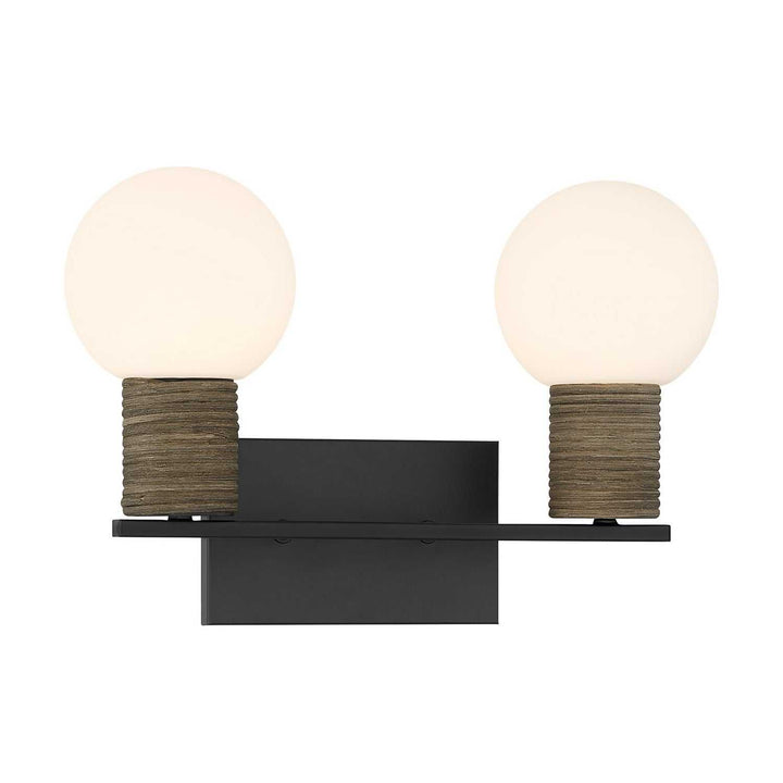 Savoy House - 8-4081-2-BK - Two Light Bathroom Vanity - Jarrell - Matte Black