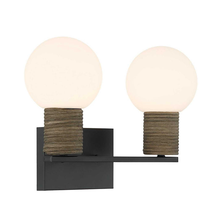 Savoy House - 8-4081-2-BK - Two Light Bathroom Vanity - Jarrell - Matte Black