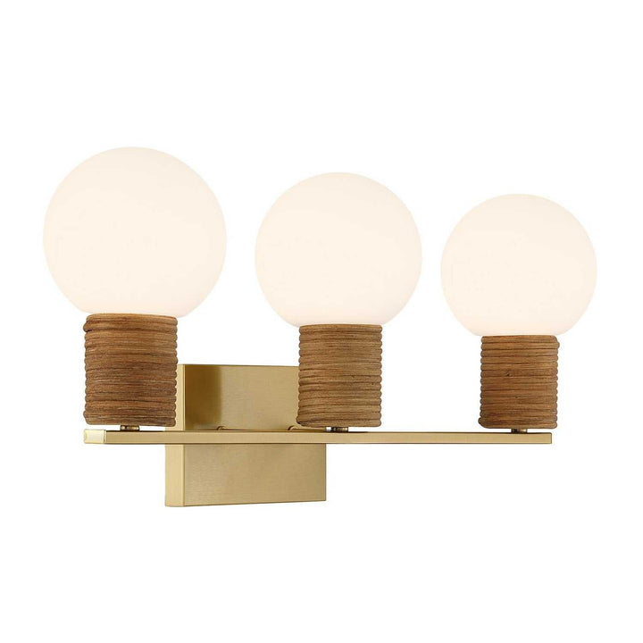 Savoy House - 8-4081-3-322 - Three Light Bathroom Vanity - Jarrell - Warm Brass