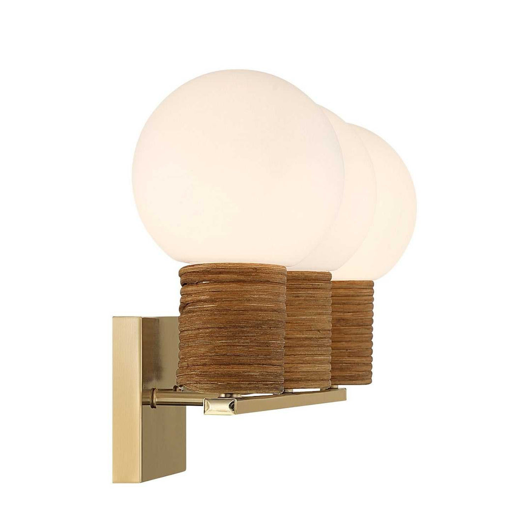 Savoy House - 8-4081-3-322 - Three Light Bathroom Vanity - Jarrell - Warm Brass