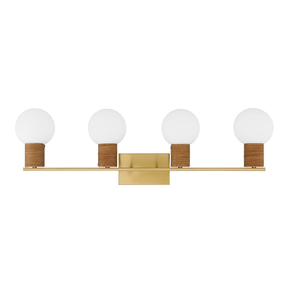 Savoy House - 8-4081-4-322 - Four Light Bathroom Vanity - Jarrell - Warm Brass