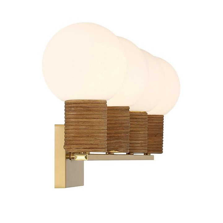 Savoy House - 8-4081-4-322 - Four Light Bathroom Vanity - Jarrell - Warm Brass