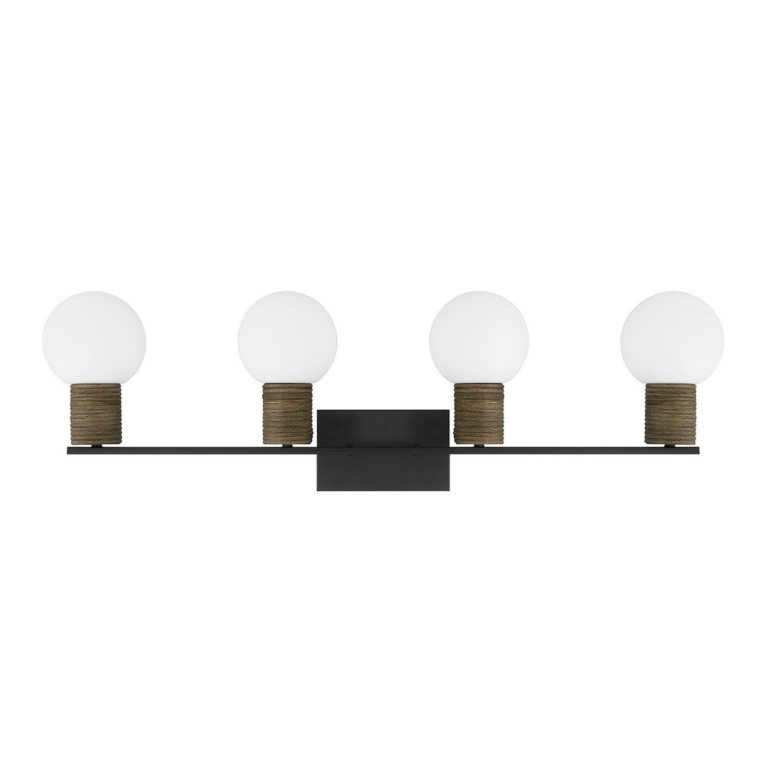 Savoy House - 8-4081-4-BK - Four Light Bathroom Vanity - Jarrell - Matte Black