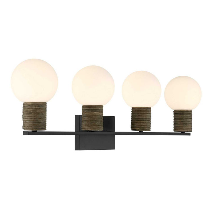 Savoy House - 8-4081-4-BK - Four Light Bathroom Vanity - Jarrell - Matte Black