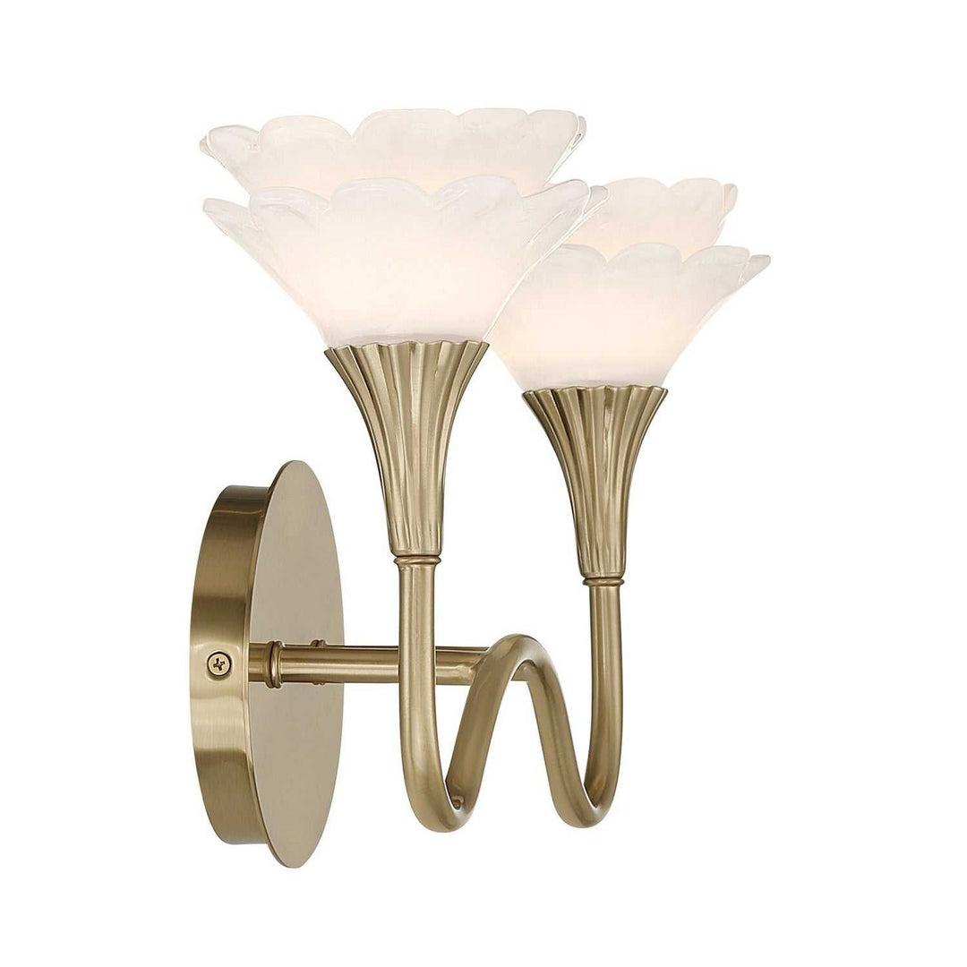 Savoy House - 8-5081-2-127 - Two Light Bathroom Vanity - Florena - Noble Brass