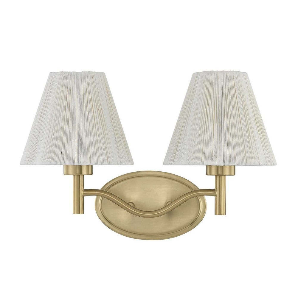 Savoy House - 8-6081-2-127 - Two Light Bathroom Vanity - Rosa - Noble Brass