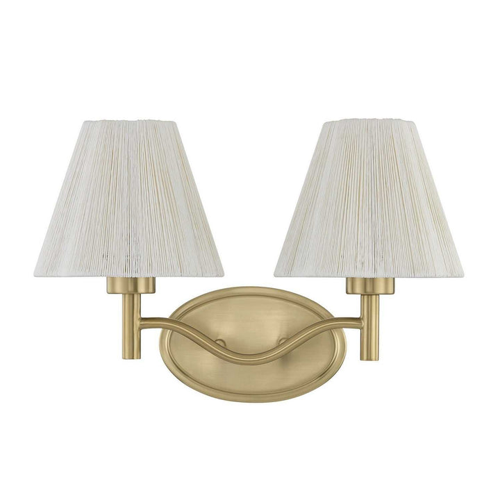 Savoy House - 8-6081-2-127 - Two Light Bathroom Vanity - Rosa - Noble Brass