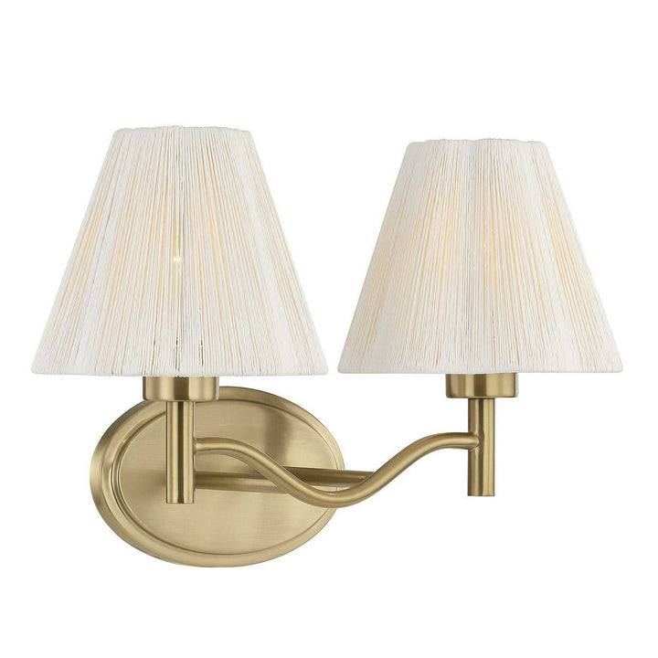 Savoy House - 8-6081-2-127 - Two Light Bathroom Vanity - Rosa - Noble Brass
