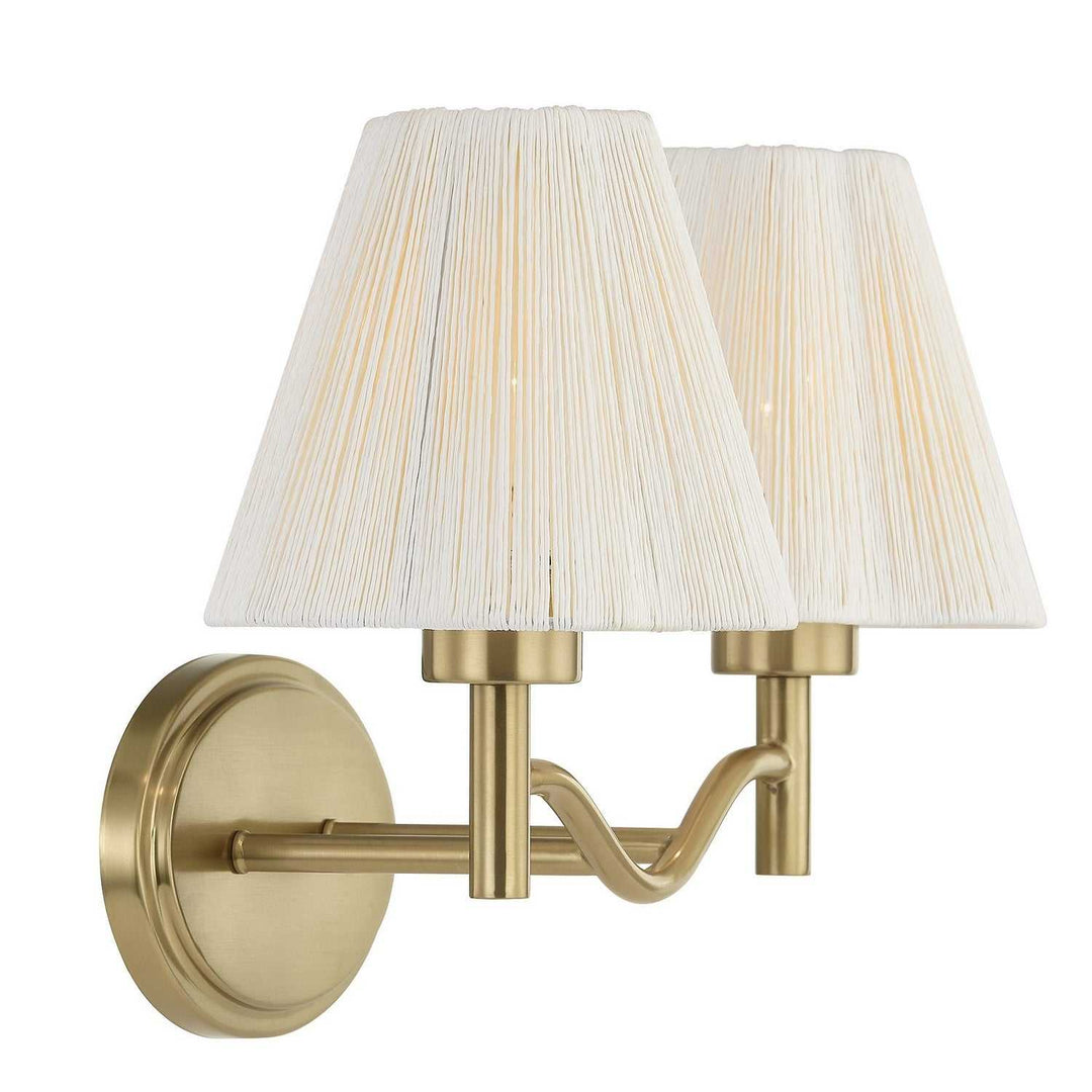 Savoy House - 8-6081-2-127 - Two Light Bathroom Vanity - Rosa - Noble Brass