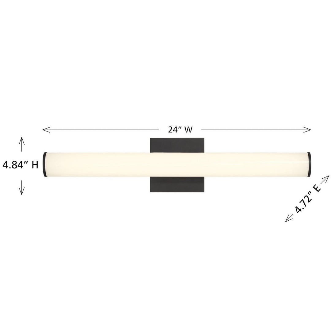 Savoy House - 8-8888-24-BK - LED Vanity - Colt - Matte Black