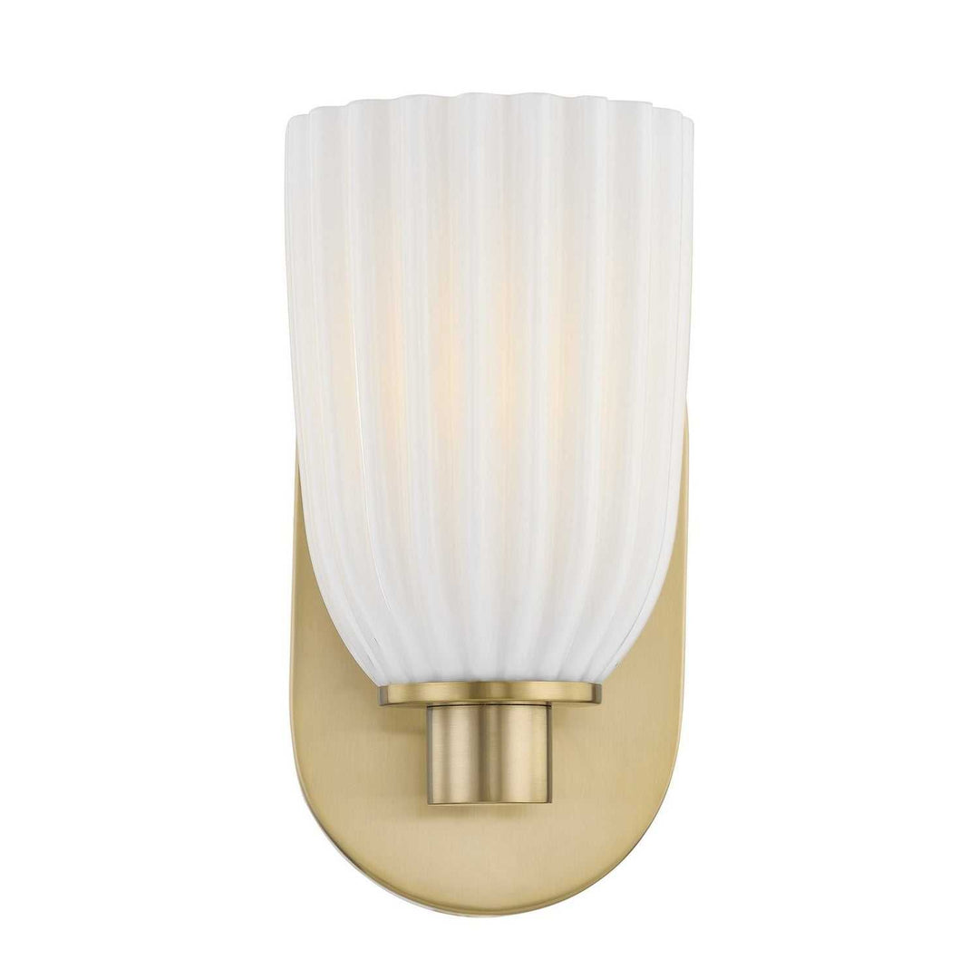 Savoy House - 9-1245-1-127 - One Light Wall Sconce - Baldwin - Noble Brass