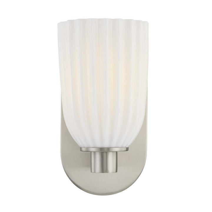 Savoy House - 9-1245-1-SN - One Light Wall Sconce - Baldwin - Satin Nickel