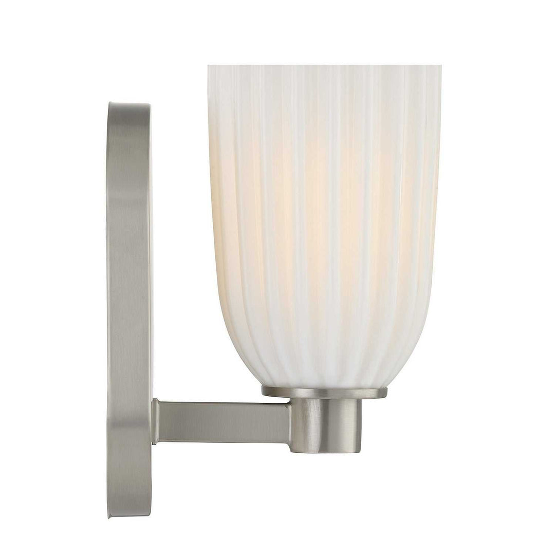 Savoy House - 9-1245-1-SN - One Light Wall Sconce - Baldwin - Satin Nickel