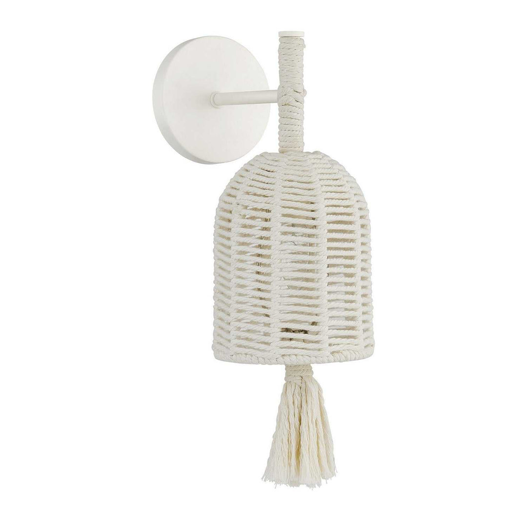Savoy House - 9-3402-1-341 - One Light Wall Sconce - Lunara - Cotton