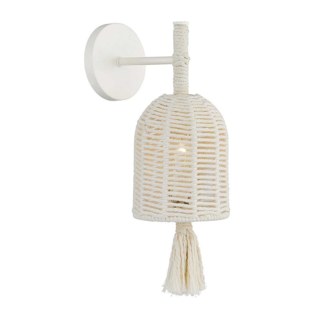 Savoy House - 9-3402-1-341 - One Light Wall Sconce - Lunara - Cotton
