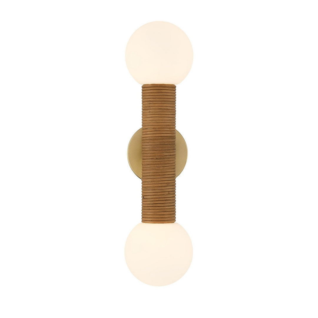 Savoy House - 9-4081-2-322 - Two Light Wall Sconce - Jarrell - Warm Brass