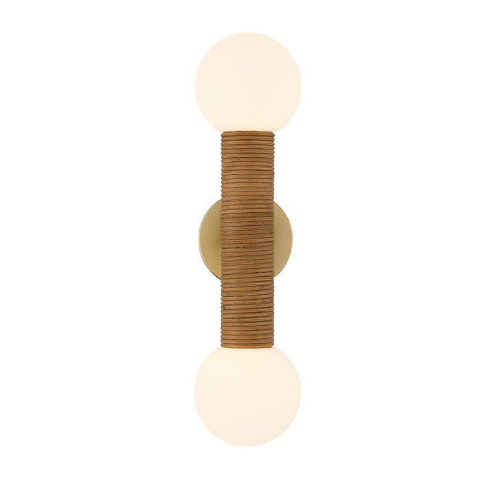 Savoy House - 9-4081-2-322 - Two Light Wall Sconce - Jarrell - Warm Brass