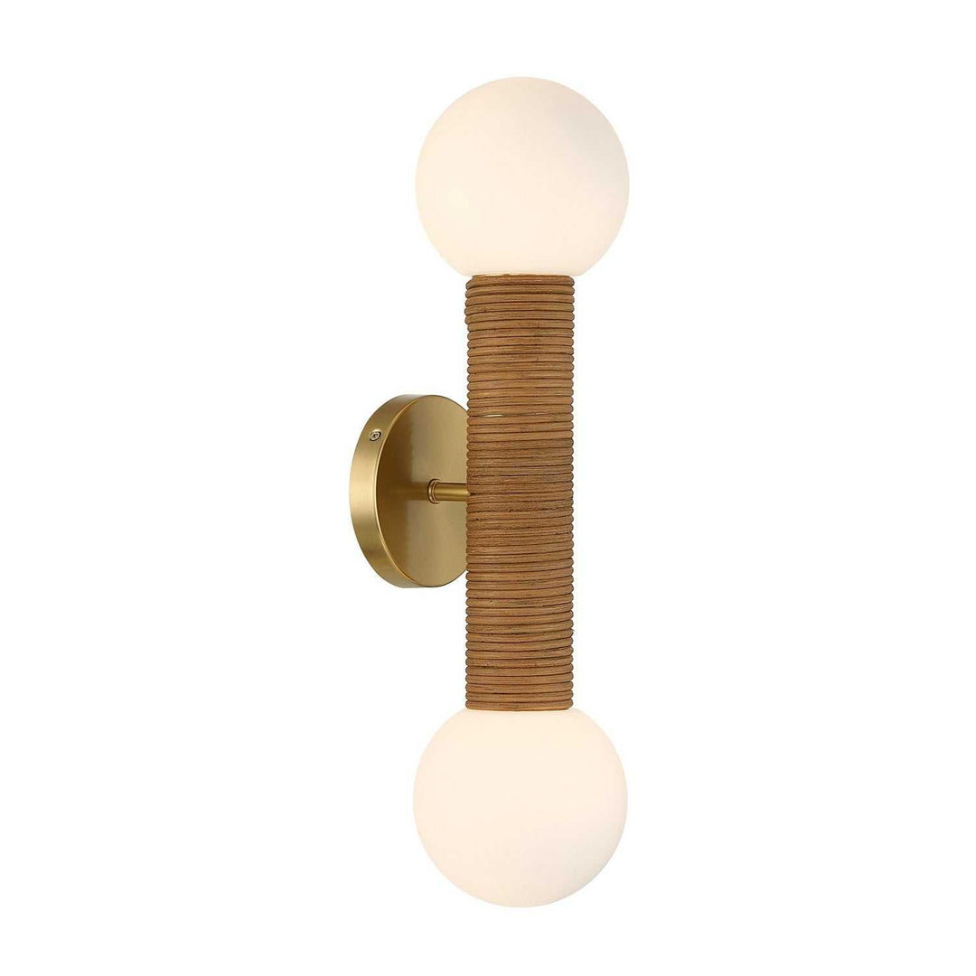 Savoy House - 9-4081-2-322 - Two Light Wall Sconce - Jarrell - Warm Brass