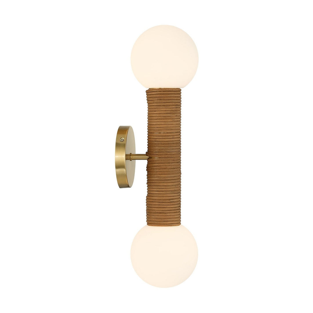 Savoy House - 9-4081-2-322 - Two Light Wall Sconce - Jarrell - Warm Brass