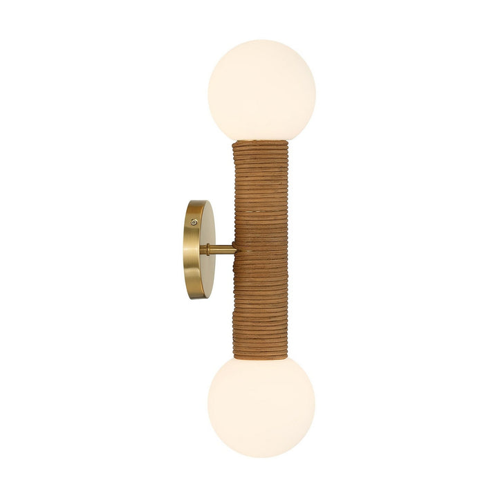 Savoy House - 9-4081-2-322 - Two Light Wall Sconce - Jarrell - Warm Brass