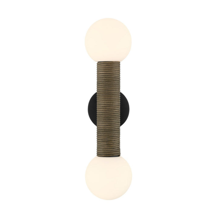 Savoy House - 9-4081-2-BK - Two Light Wall Sconce - Jarrell - Matte Black