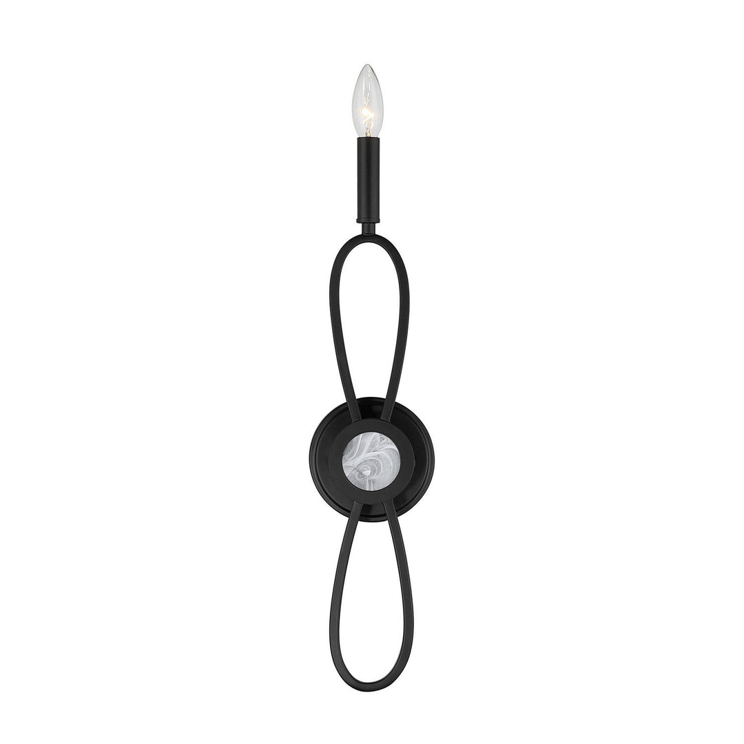 Savoy House - 9-4100-1-89 - One Light Wall Sconce - Minette - Matte Black