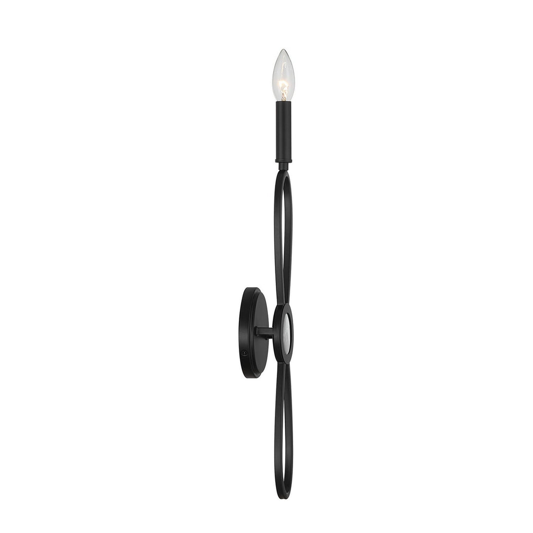 Savoy House - 9-4100-1-89 - One Light Wall Sconce - Minette - Matte Black