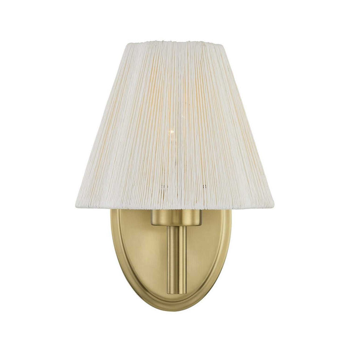 Savoy House - 9-6081-1-127 - One Light Wall Sconce - Rosa - Noble Brass
