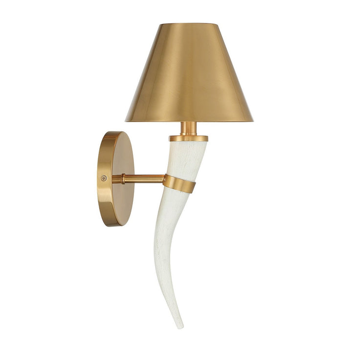 Savoy House - 9-6300-1-322 - One Light Wall Sconce - Hearne - Warm Brass